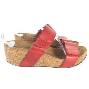 Plakton leather sandals